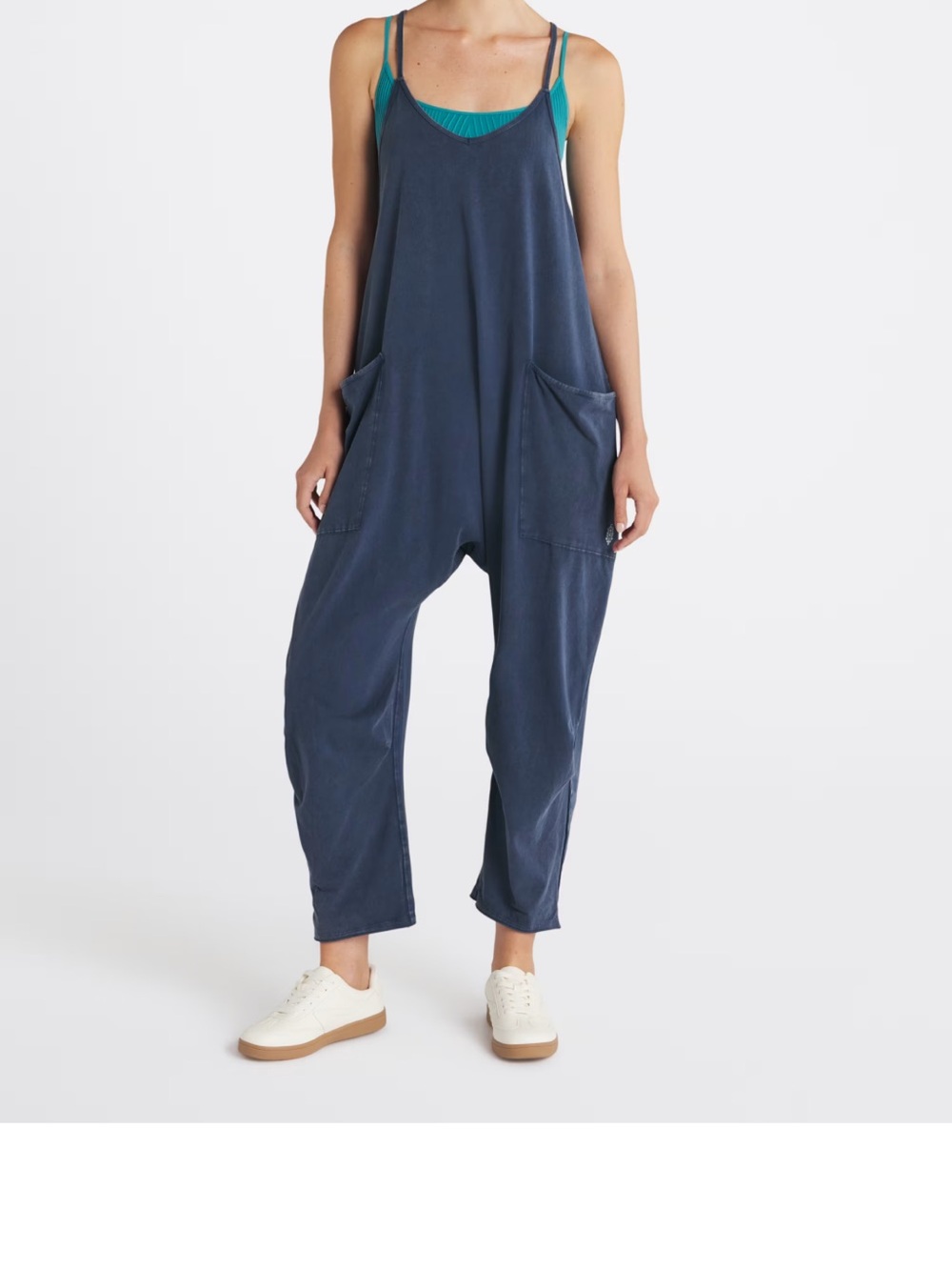 FP Movement by Free People Navy Hot Shot Onesie